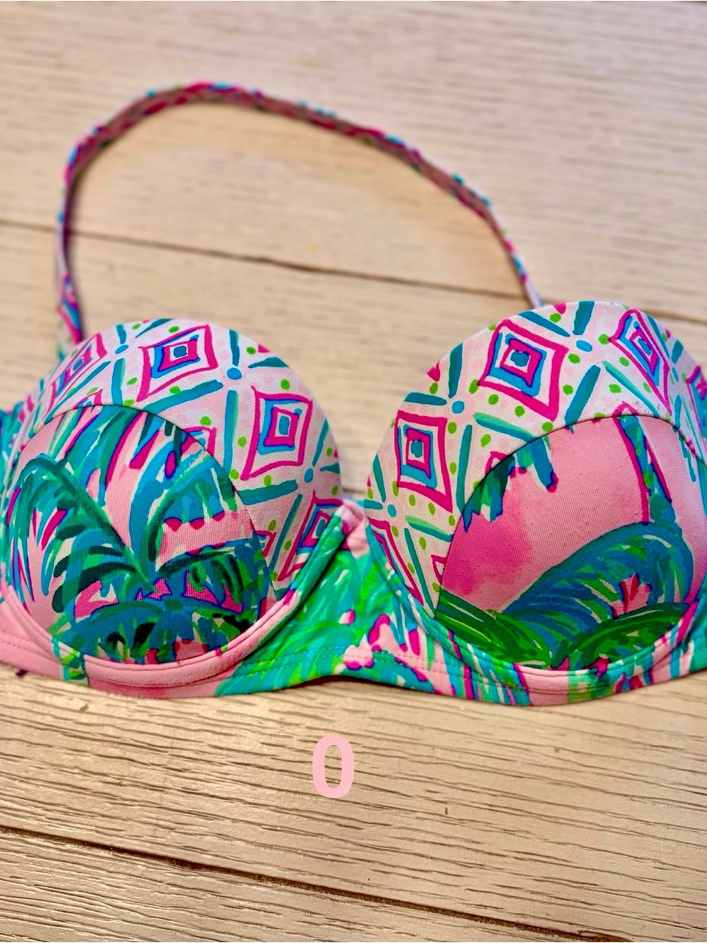 Lilly Pulitzer Pink Blossom - Suite Views Bikini Top
